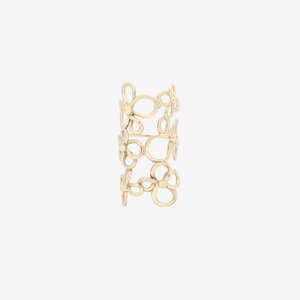 Anello Mazzo di Fiori in Oro