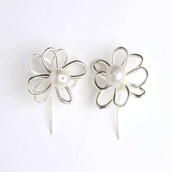 Bloomy Flower Earrings