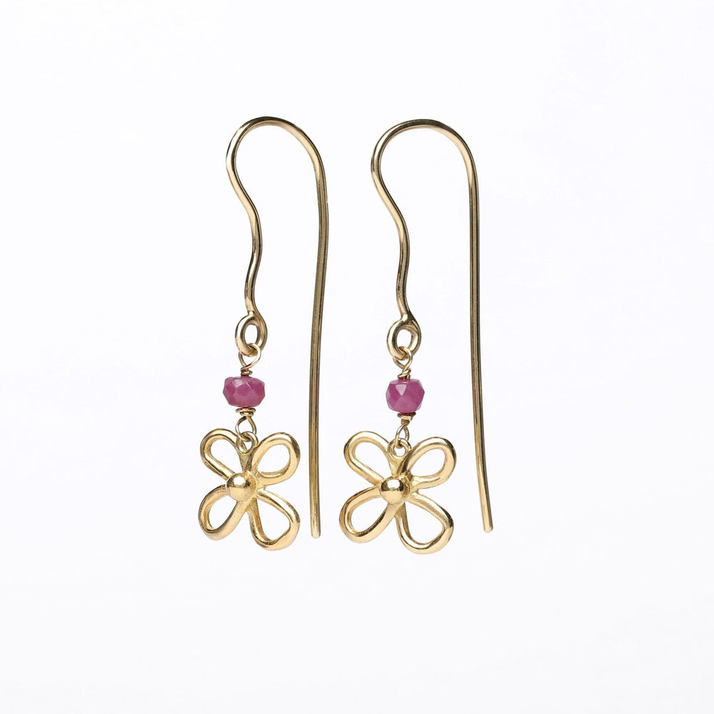 Bloomy Flower charm Earrings