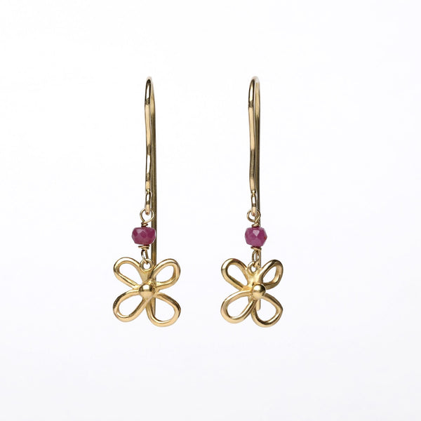 Bloomy Flower charm Earrings