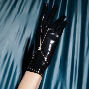 Diamond Flower Hand Jewel