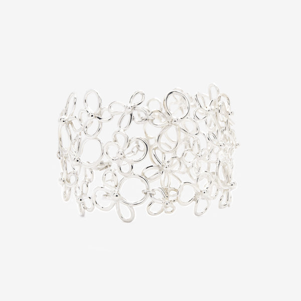 Bracciale Mazzo di Fiori in Argento 