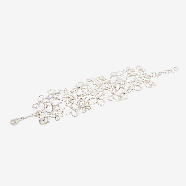Bracciale Mazzo di Fiori in Argento 