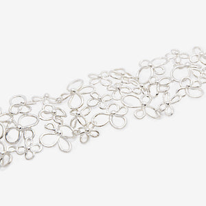 Bracciale Mazzo di Fiori in Argento 