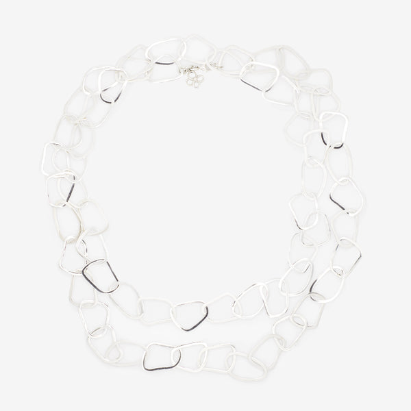 Collana Cerchi Irregolari 