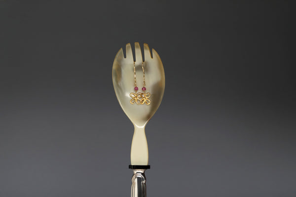 Bloomy Flower charm Earrings