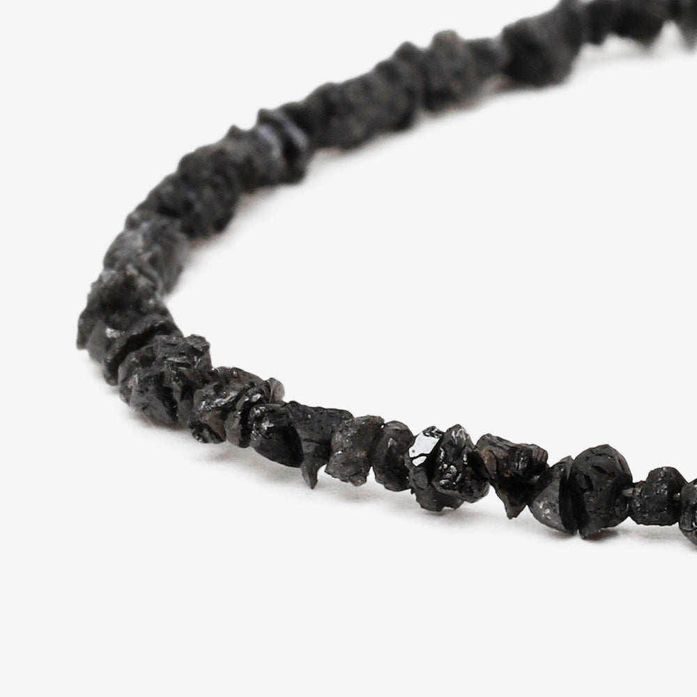 Bracciale con diamanti neri 