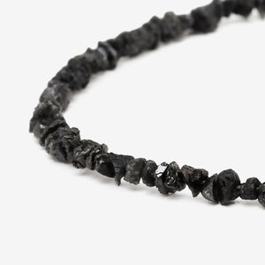 Bracciale con diamanti neri 